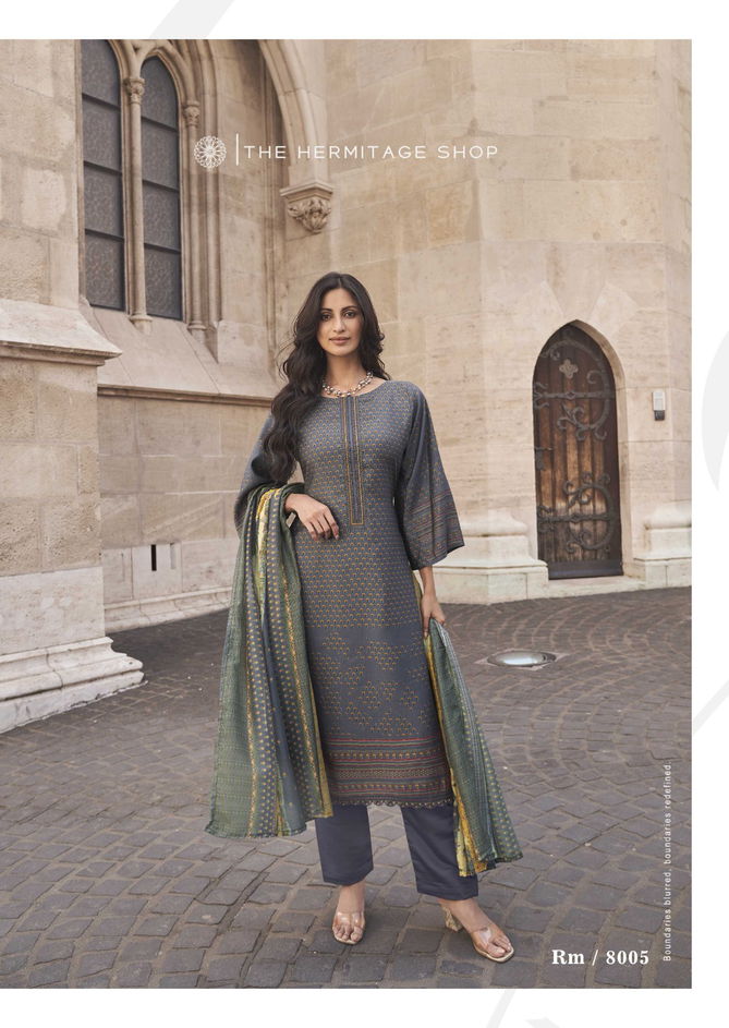 Roz Meher By The Hermitage lawn Karachi Cotton Dress Material Wholesale Shop In Surat